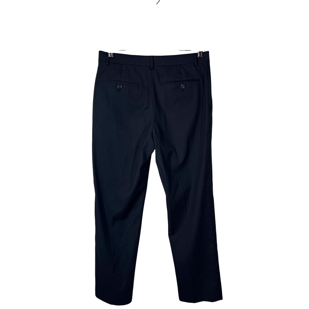 Murano Zac Fit Essentials Black Dress Pants Mens‎ 32x30 Slim actual 30x29 - Picture 2 of 9